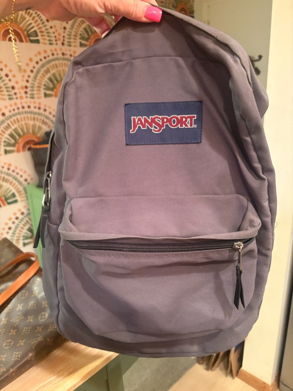 Jansport Gray Classic bookbag